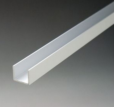 Buy cheap Anodized Aluminum U Channel Extrusions / aluminium frame profiles product