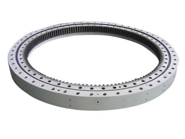 Buy cheap Three Row Pole Industrial Turntable Bearings , Komatsu PC650 Ball Bearing Slewing Ring product