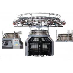 China 16-24RPM Fleece Knitting Machine 4 Tracks Fully Automatic 5.5KW for sale