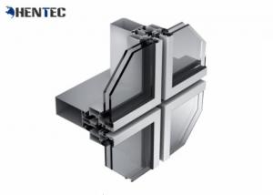Buy cheap Corrosion Proof Aluminum Curtain Wall Profile 6063- T5 Anodized / Powder Painted product