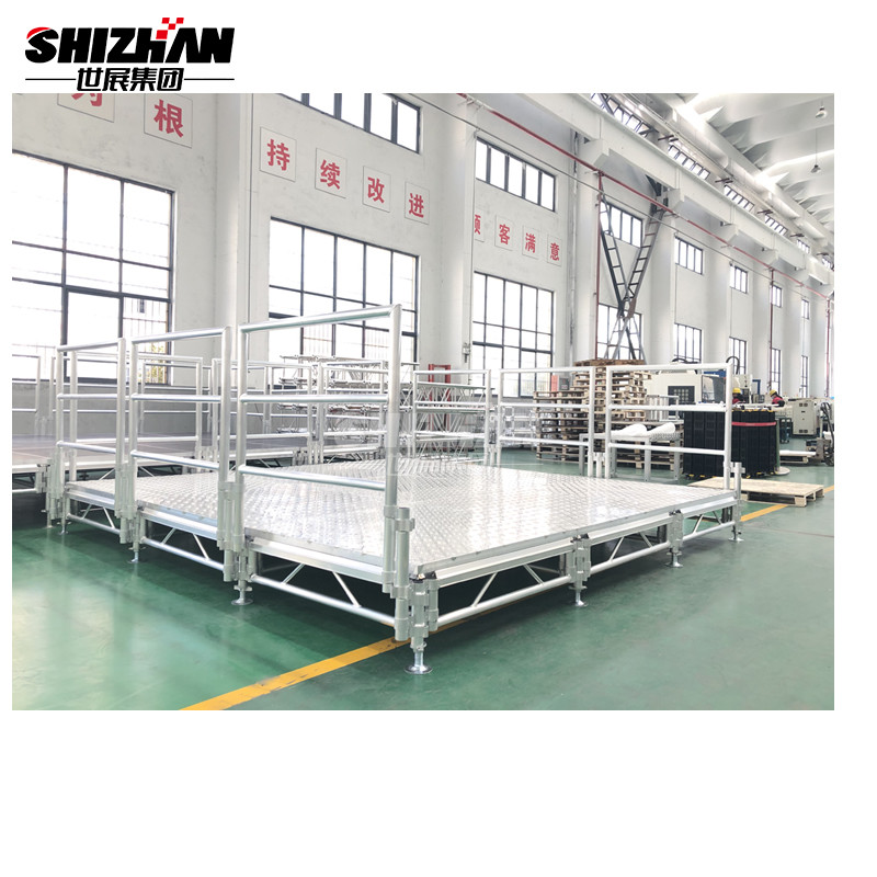 Buy cheap Entertainment Event Aluminum Plywood Stage Platform Easy Assembly product