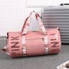 Buy cheap PINK travel sports bag water-repellent gym sequin portable shoulder bag custom from wholesalers