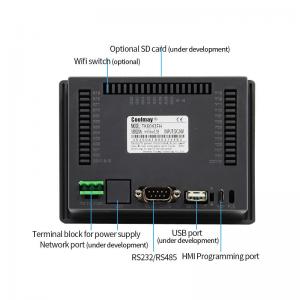 Buy cheap PLC Protocol 72mA Resistive Touch Panel 480*272 Pixels 32 Bit CPU IP65 Class product