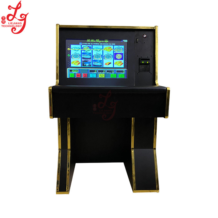 China Wood Cabinet WMS 550 Life Of Luxury 22 Inch LOL Touch Screen Game Machines for sale