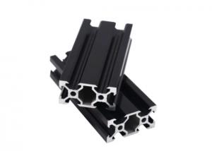 Buy cheap V - Slot 6005 Industrial Aluminum Extrusion Profiles Anodized Surface Treatment product
