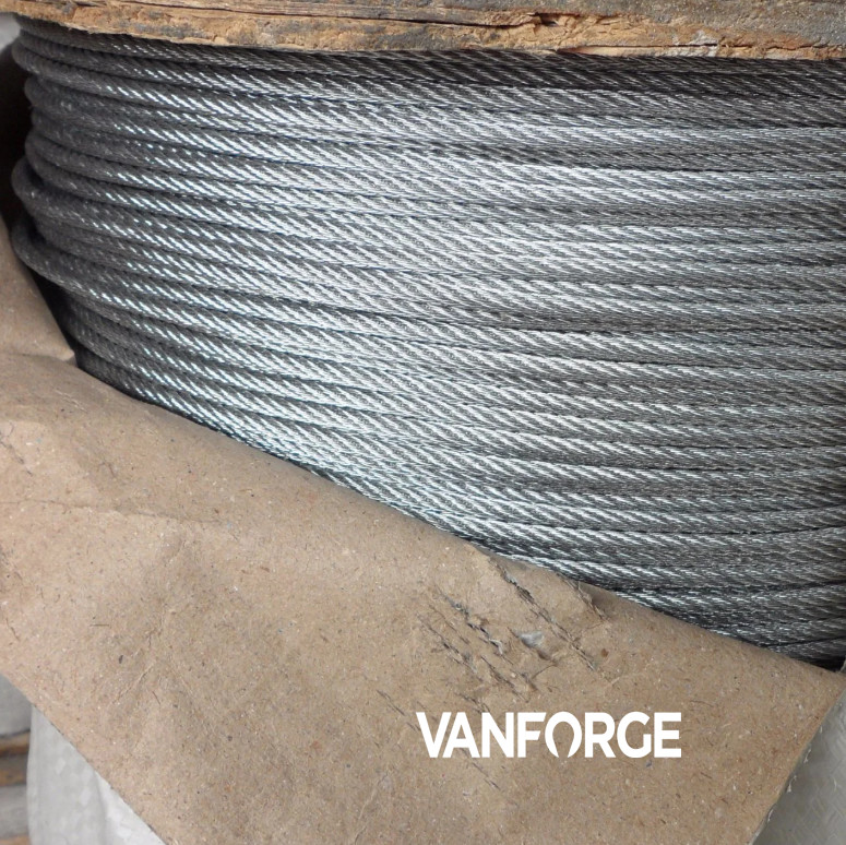 Buy cheap Round Marine Grade Stainless Steel Cable For Ship / Offshore Platform product