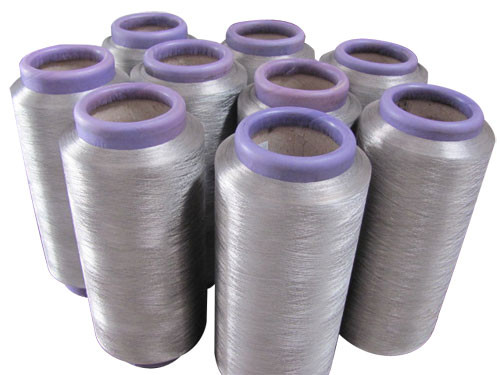 Buy cheap silver fiber conductive yarn, silver coated yarn product
