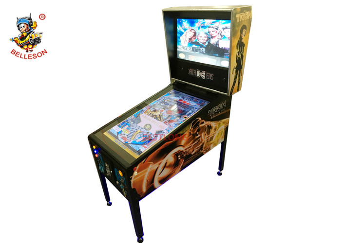 Vibratable Pinball Game Machine , 3 Screen Childs Pinball Machine for sale