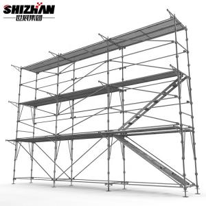 Buy cheap Cold Galvanization Ringlock lightweight aluminium stage lighting scaffold tower product