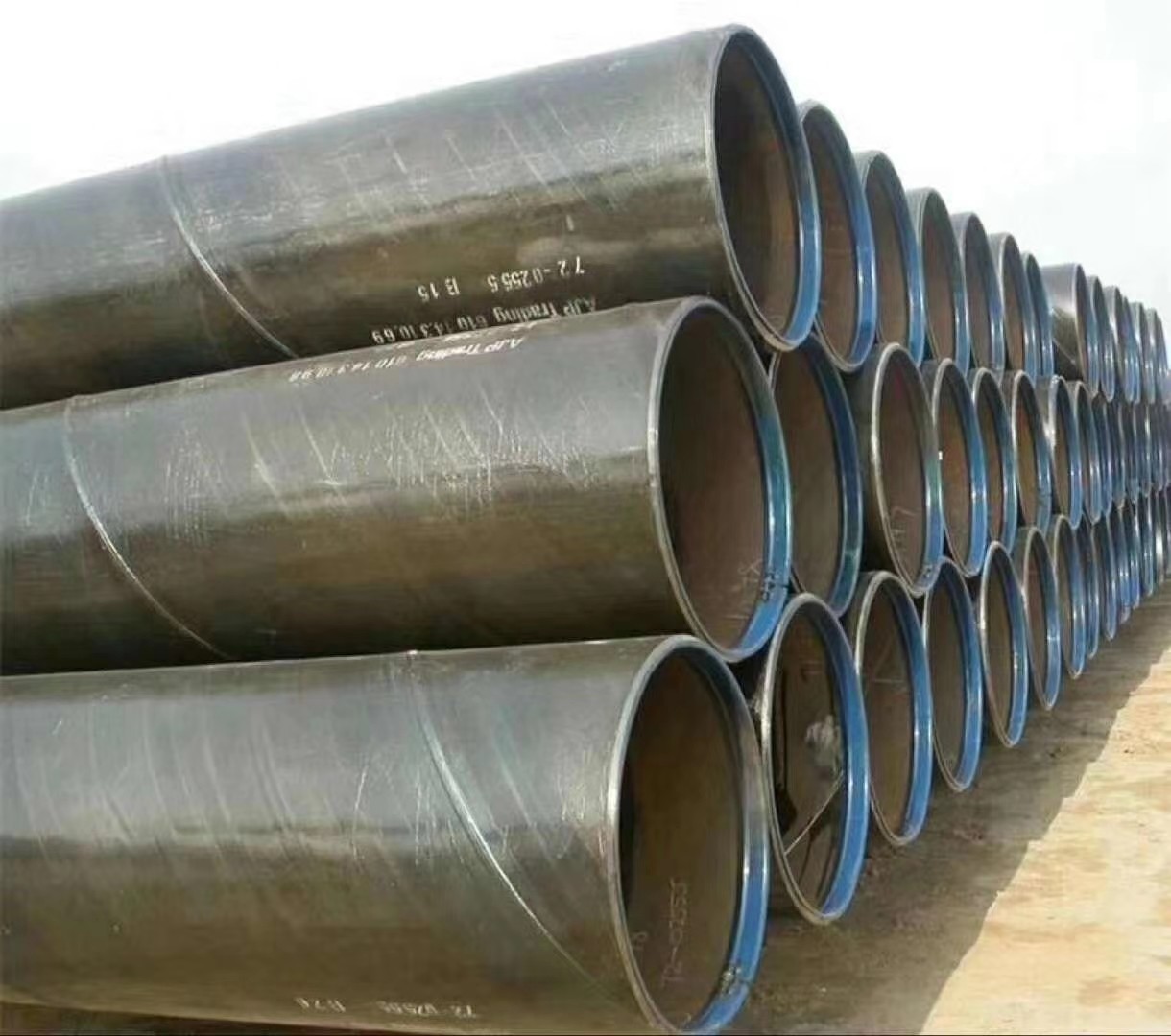 Buy cheap 3LPE coating steel pipe/3PE anti-corrosion SSAW steel pipe/API 5L FBE coating welded steel pipe/spiral welded pipe product
