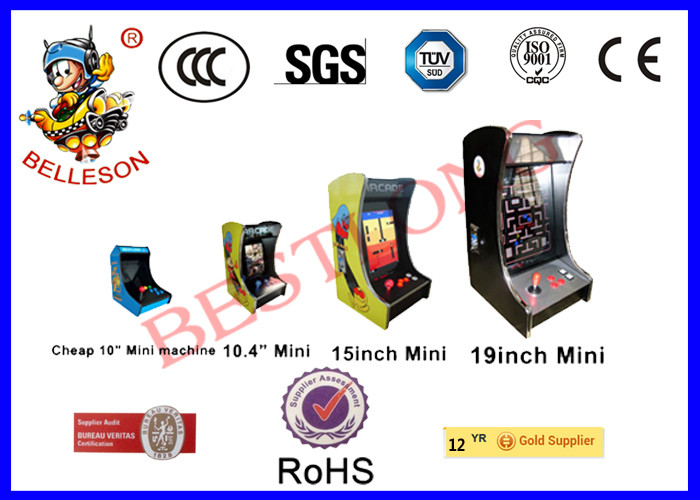 Mini 60 Classic Pacman Arcade Machine Full View Angle LCD Screen For Private for sale