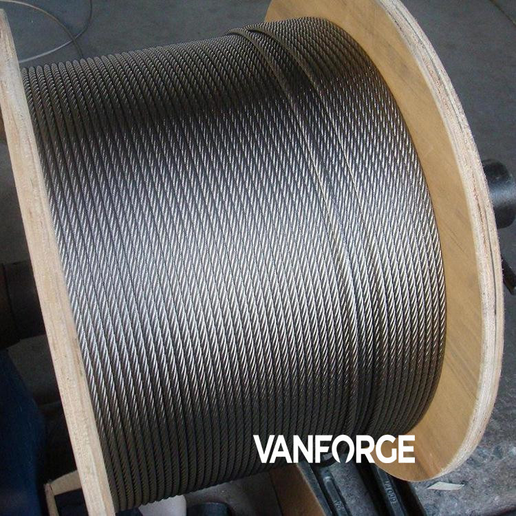 Buy cheap 7x7 High Breaking Load SS Wire Rope , Stainless Steel Strand For Marine Industry product