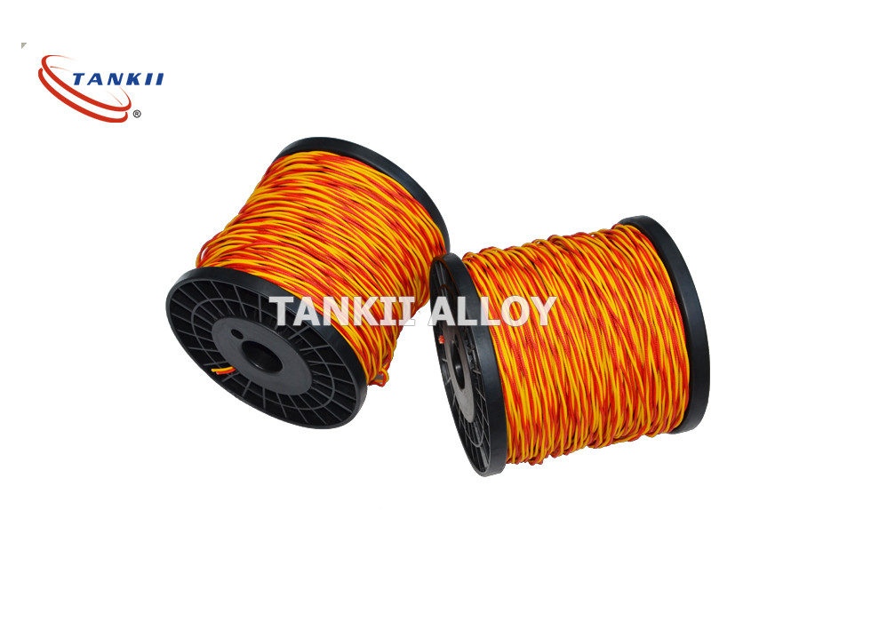 Buy cheap Thermocouple K Type Extension Cable 22SWG Vitreous Silica Fiber Insulation product