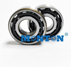 Buy cheap Single Row Stainless Steel Air Compressor Nylon CageAngular Contact Bearing product