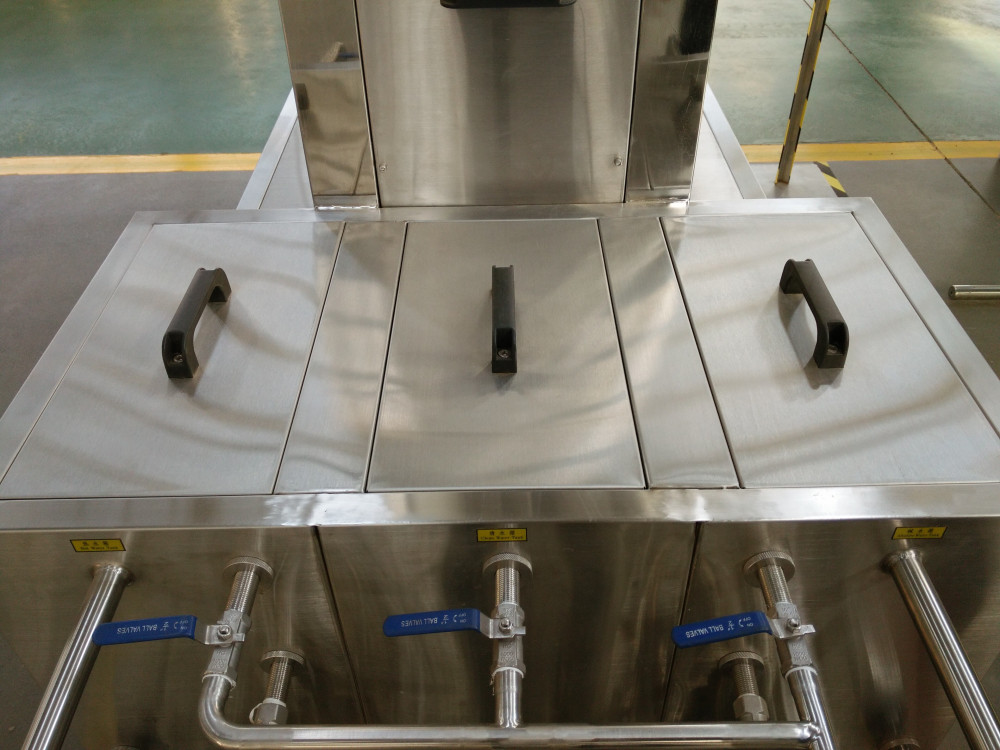 High Power Two Heads Packing Production Line Keg Washer Filler 0Ml - 1000Ml for sale