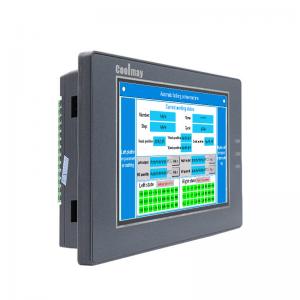 Buy cheap Industrial Automation PLC Touch Panel 5" TFT EX3G 151*96*36mm PLC HMI All In One product