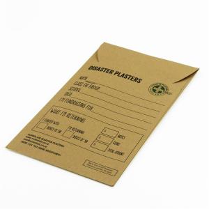 Buy cheap Custom Printed Brown Kraft Paper Envelope With Own Logo Eco Friendly product