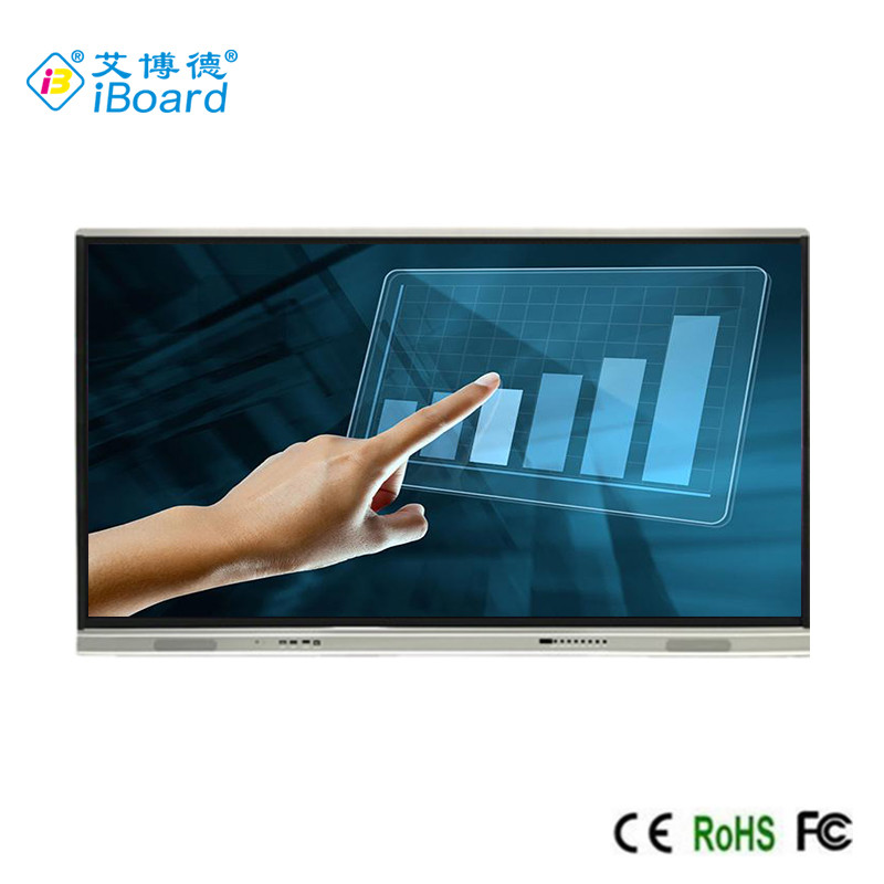 65'' Multi Touch Screen Monitor Interactive Whiteboard Black Aluminium Frame for for sale
