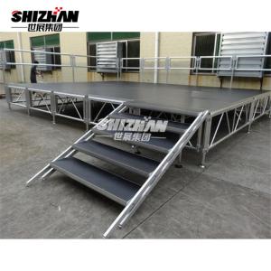 Buy cheap Easy Install Podium Aluminum Stage Platforms Dancing Lighting Booth Truss product