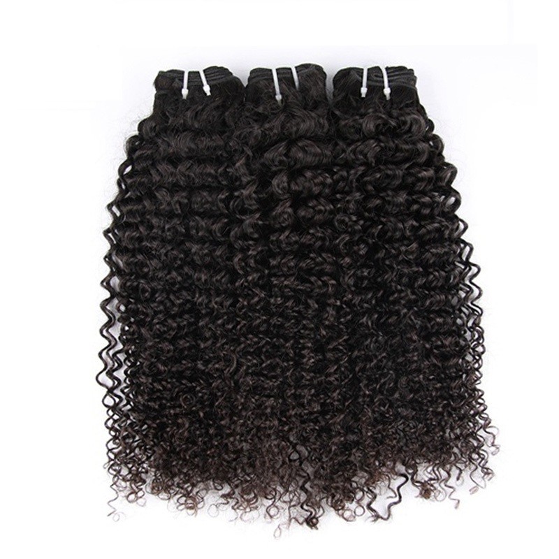 Natural Color Peruvian Body Wave Hair Bundles Curly Dancing And Soft 10 To 30 Stock