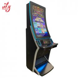 China Curved Fire Link 8 In 1 Video Slot Casino Gambling Game Machine for sale