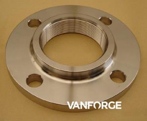 Buy cheap ASME SA182 PN16 Machined Forged SS Loose Type Flange EN 1092-1 DIN 2656 product