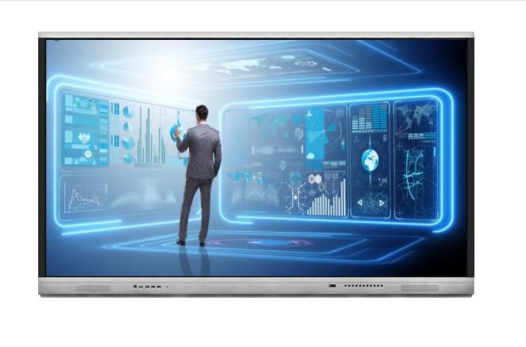 86 Inch Smart Board Interactive Whiteboard 3840*2160 Wide View Angle Interactive for sale