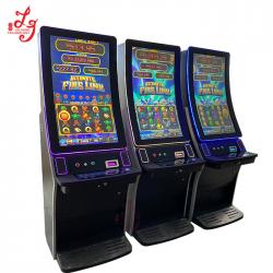 China 43'' Curved Fire Link Touch Screen Multi Game 8 In 1 Vertical Screen Slot Game Ultimate Games Machines For Sale for sale