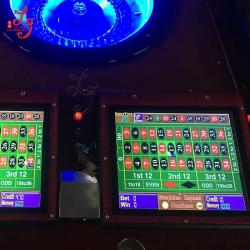China 12 Player Trinidad Touch Screen Roulette Gambling Machine 37 / 38 Holes Supported for sale