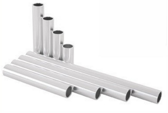 Buy cheap Silvery Anodized Aluminum Tube With CNC Machining , Drilling / Cutting product