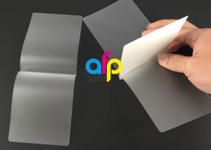 Buy cheap Card Membrane Clear Laminating Film / Pouch Laminating Film with Different Thickness product