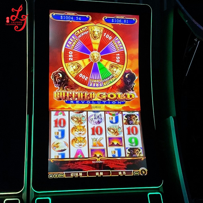 China Buffalo Gold Vertical Model With Ideck Video Slot Casino Gambling Games TouchScreen Game Machines For Sale for sale