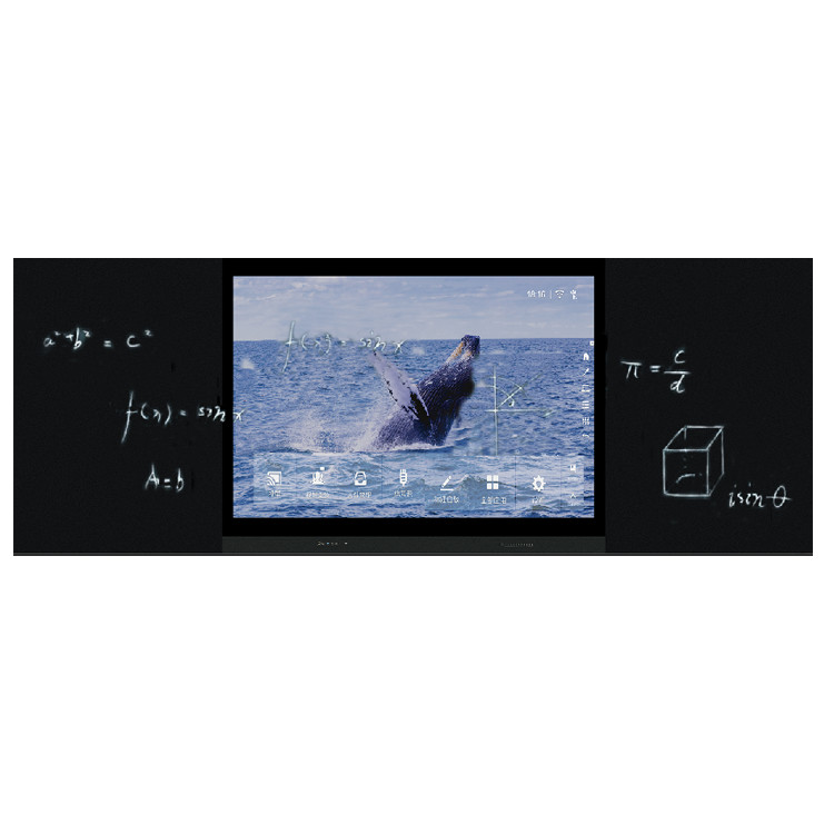 PCAP Intelligent Blackboard , 86inch Touch Screen Blackboard For Teaching for sale