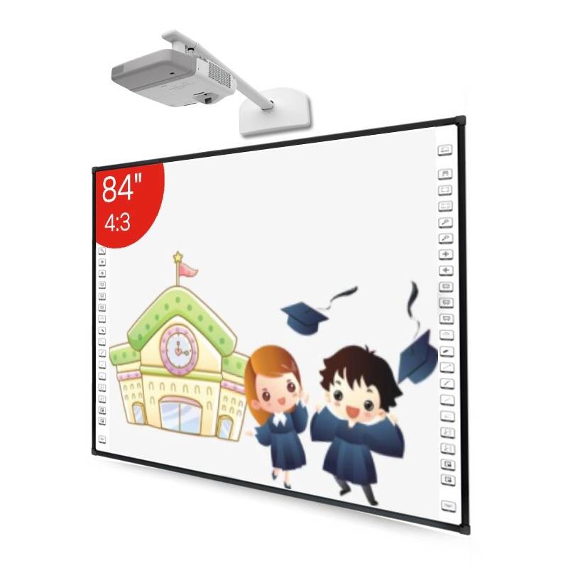 84'' Infrared Interactive Whiteboard 32768*32768 For Classrooms for sale