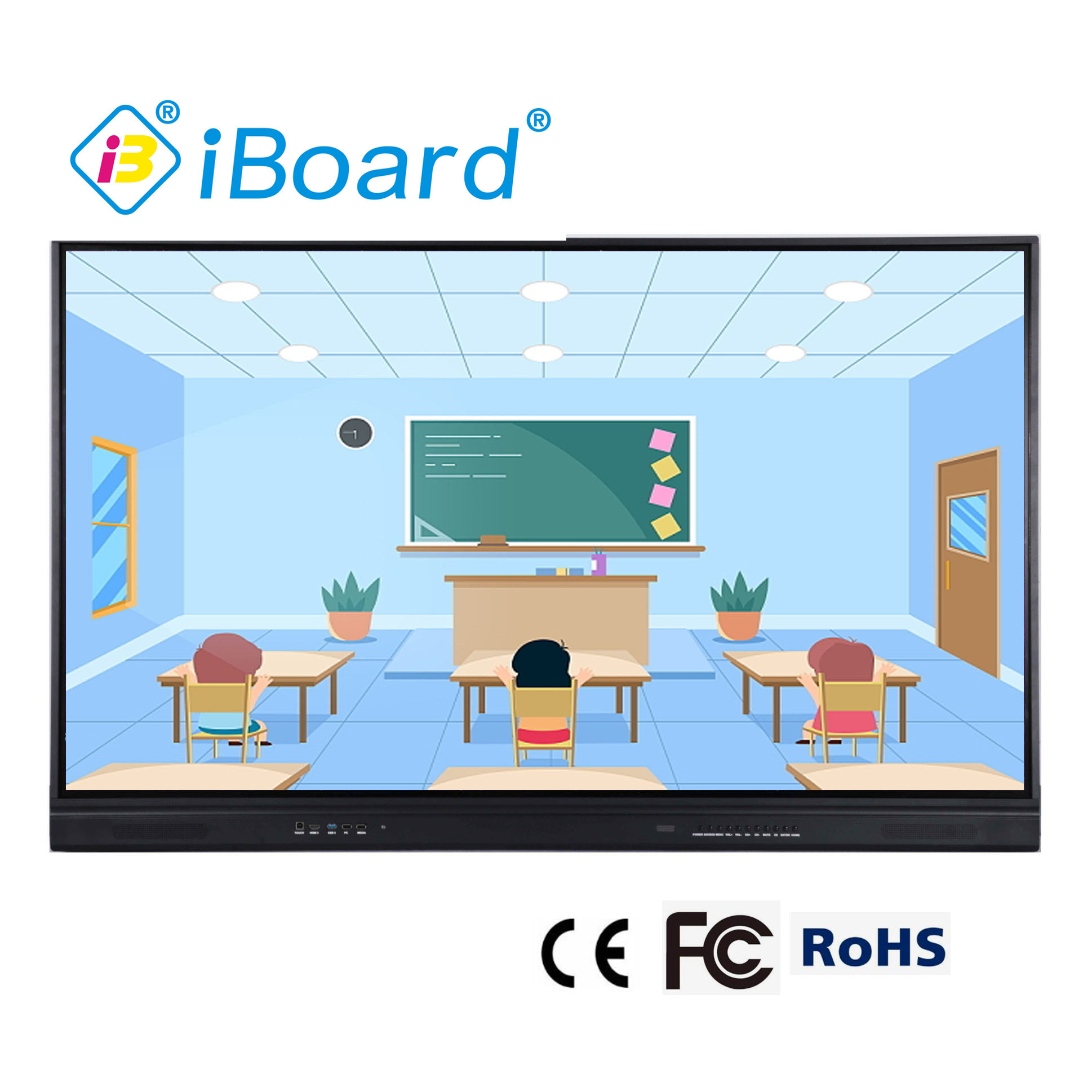 98'' Finger Touch Interactive Whiteboard with USB Port for sale