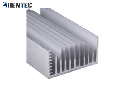 Buy cheap 6005 Alloy Alodine Aluminum Heat Sink Extrusion Profiles With CNC Machining product