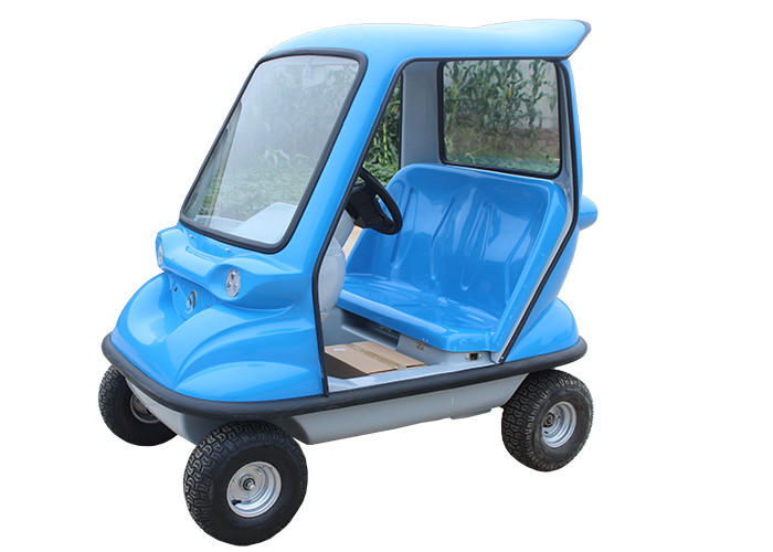 Buy cheap Stable Electric Sightseeing Vehicle With 350W Brushless DC Motor Drum Brake product