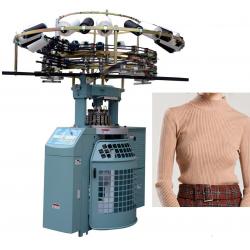 China Small Size 4-10'' Double Jersey Interlock Circular Knitting Machine Cyan Color for sale