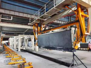 Buy cheap SANKON Stationary Tilting AAC Machine Overturn Table Automatic Concrete Block/Brick Making Machine for Construction product