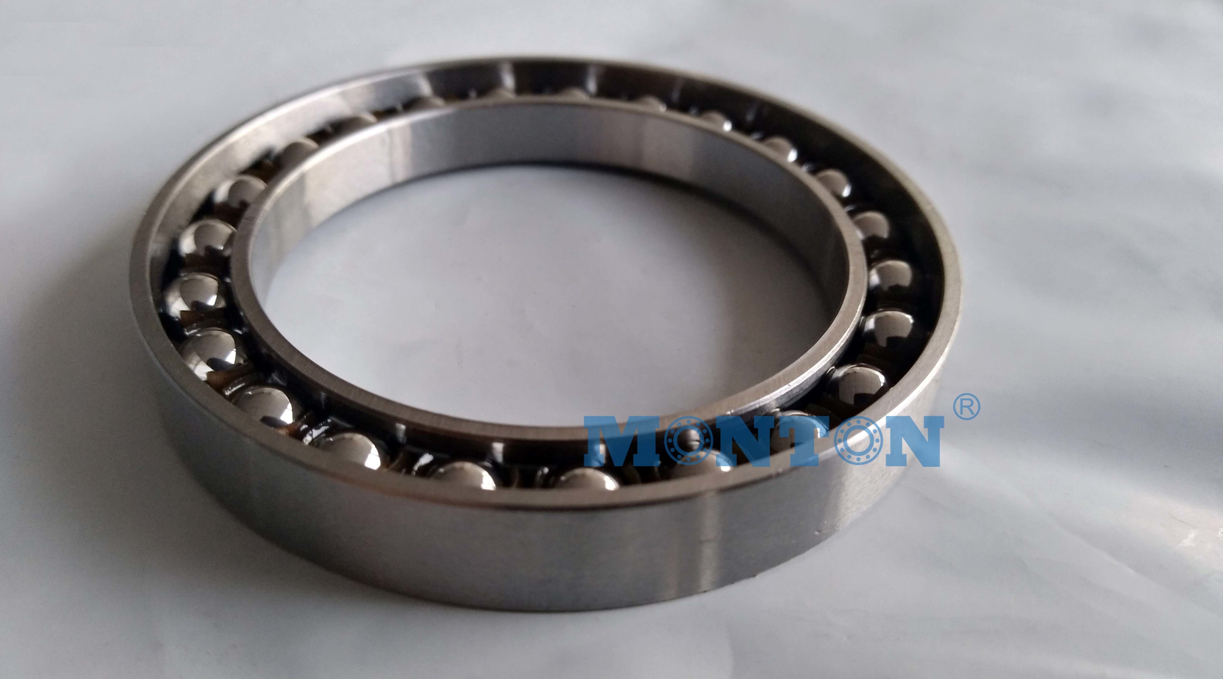 Buy cheap M25	45.212*61.341*9.015mm robotics slewing bearings made in china product