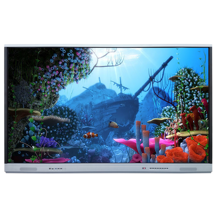65 inch LCD Teaching Board , 10 points Touch Interactive Display for sale