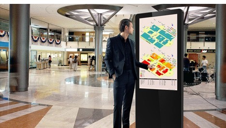 OEM Custom Design Multi Touch Digital Display Kiosk Interactive 10 Touch Points for sale