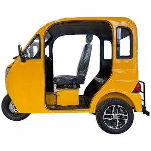 Buy cheap Track Electric Sightseeing Car Semi-enclosed Tourist eTrike Adult eCar product