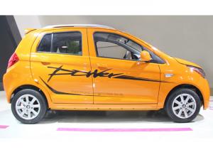 Buy cheap Range 180-200 Km Electric Powered Vehicles , 72V 5KW Motor Power Yellow Automatic Electric Car product