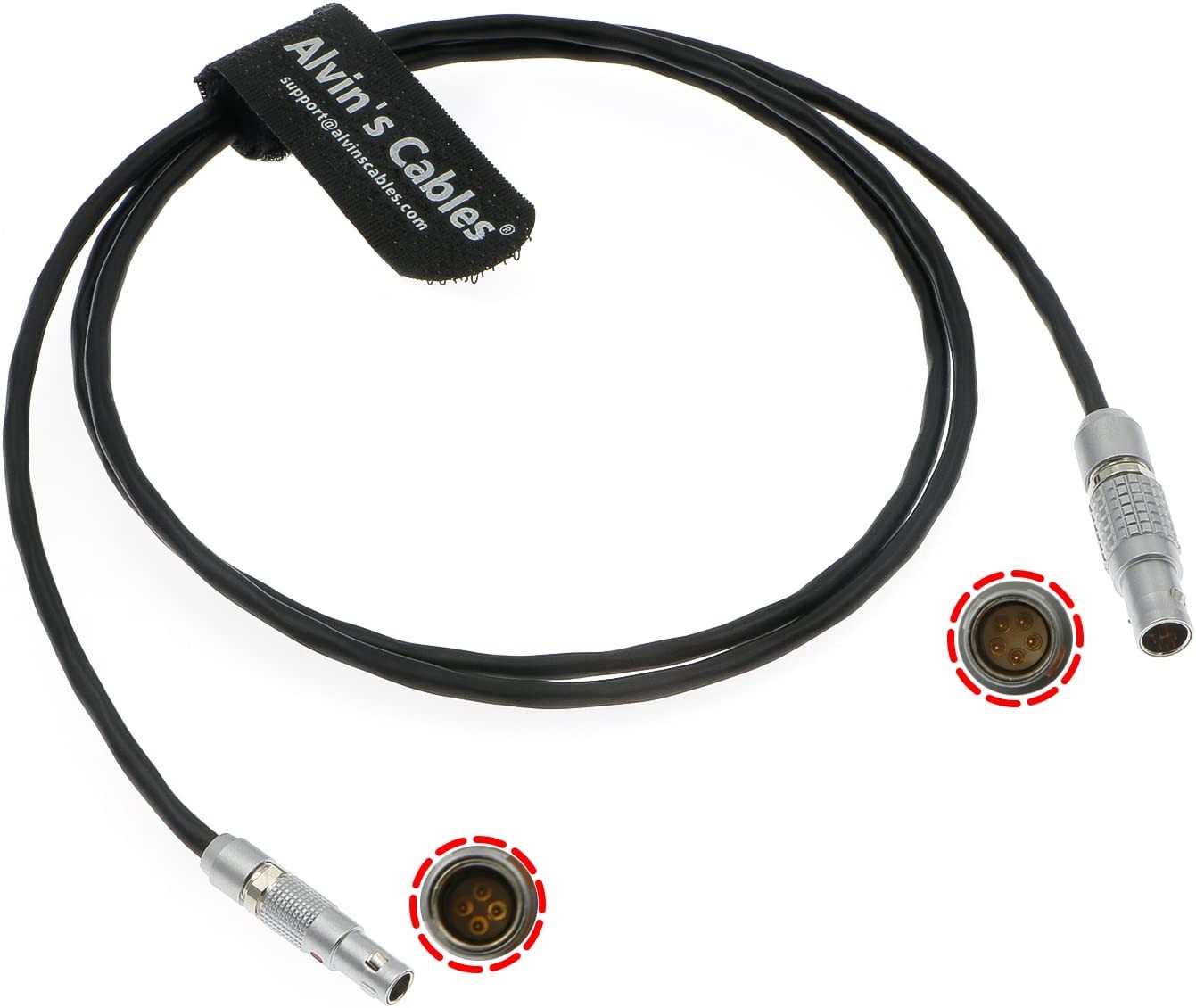 Buy cheap Alvin’s Cables Timecode-Cable for Sound Devices 833 to RED DSMC2 Camera 5 Pin Male to 4 Pin Time Code Input Cable 1M product