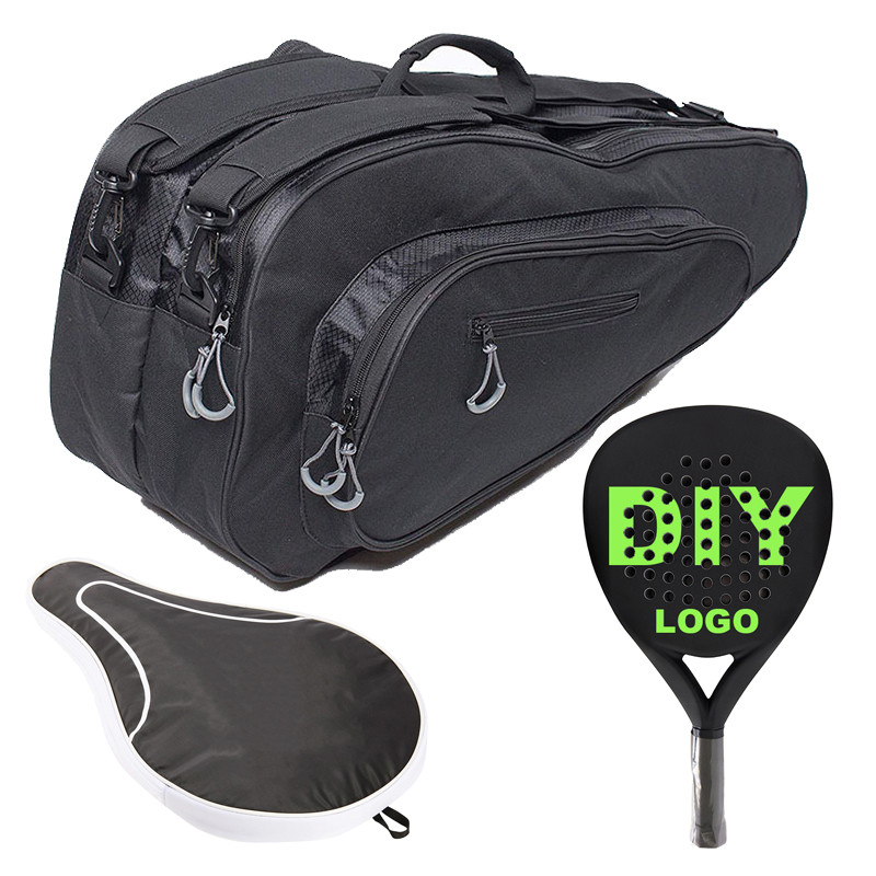 Buy cheap OEM Padel Racket Cover Bag Travel Padel Tennis Bag Set Single Racket Cover Bag Series product