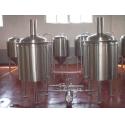 Large Beer Brewing Equipment Stainless Steel Keg Barrel 5 Bbl Brewing System for sale