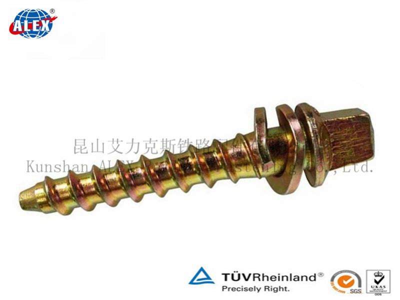 Buy cheap Customized Timber Screw, Drive Screw, Coach Screw Manufacturers for Steel Rail Fastening product
