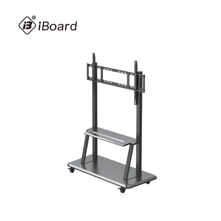 Floor Stand 100KG Flat Panel Mobile Stand Carbon Steel Material for sale