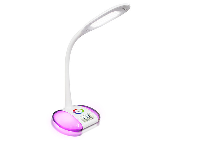 Buy cheap Flexible Goose Neck Rgb Led Desk Lamp Color Changing With Colorful Base product